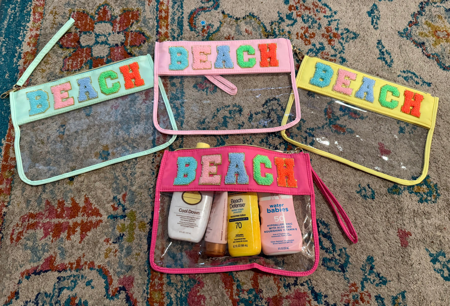 Beach Travel Pouch