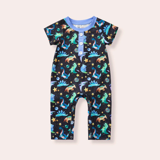 Space Dinos Boy Romper