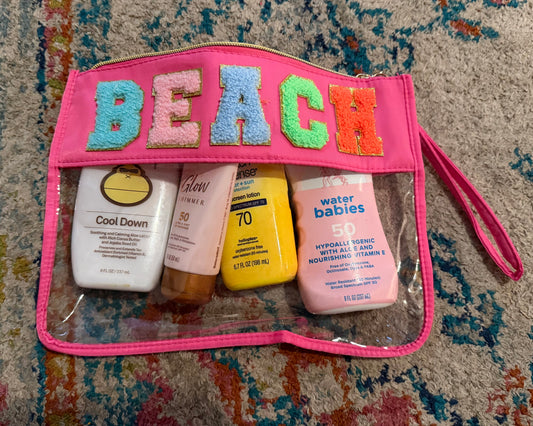 Beach Travel Pouch